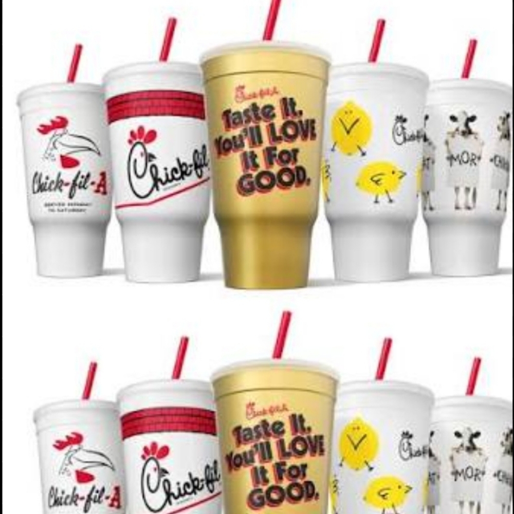 Giveaway Chick-fil-A Classic Cup 1967 Edition Reissue NWT NEW In Sealed BAG! - Picture 3 of 4